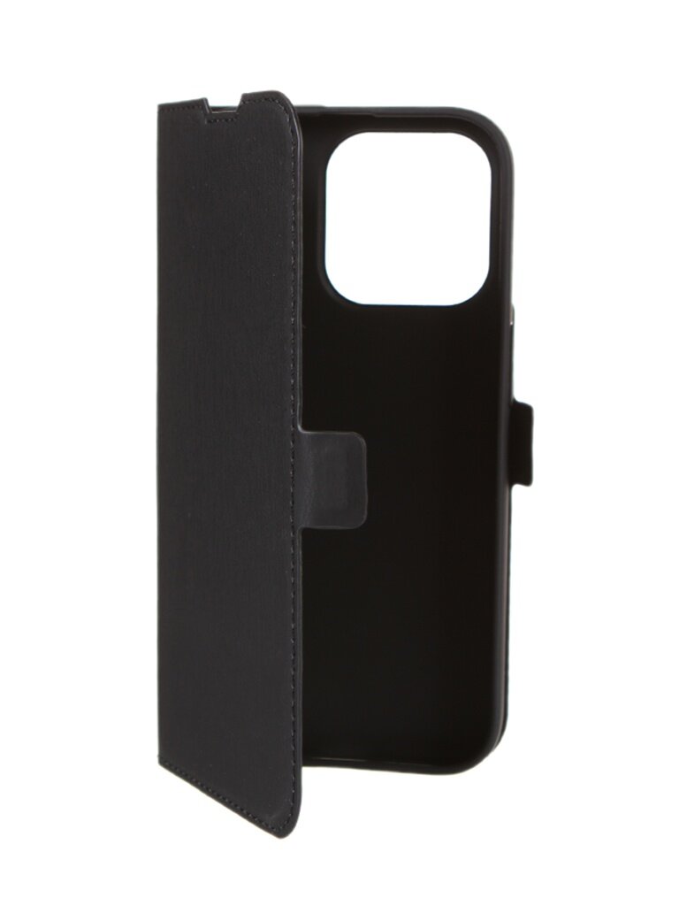 Чехол DF для APPLE iPhone 14 Pro Black iFlip-08