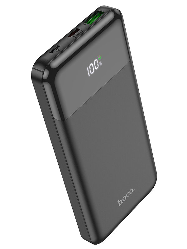 Внешний аккумулятор Hoco Power Bank J102 Cool Figure PD20W+QC3.0 10000mAh Black