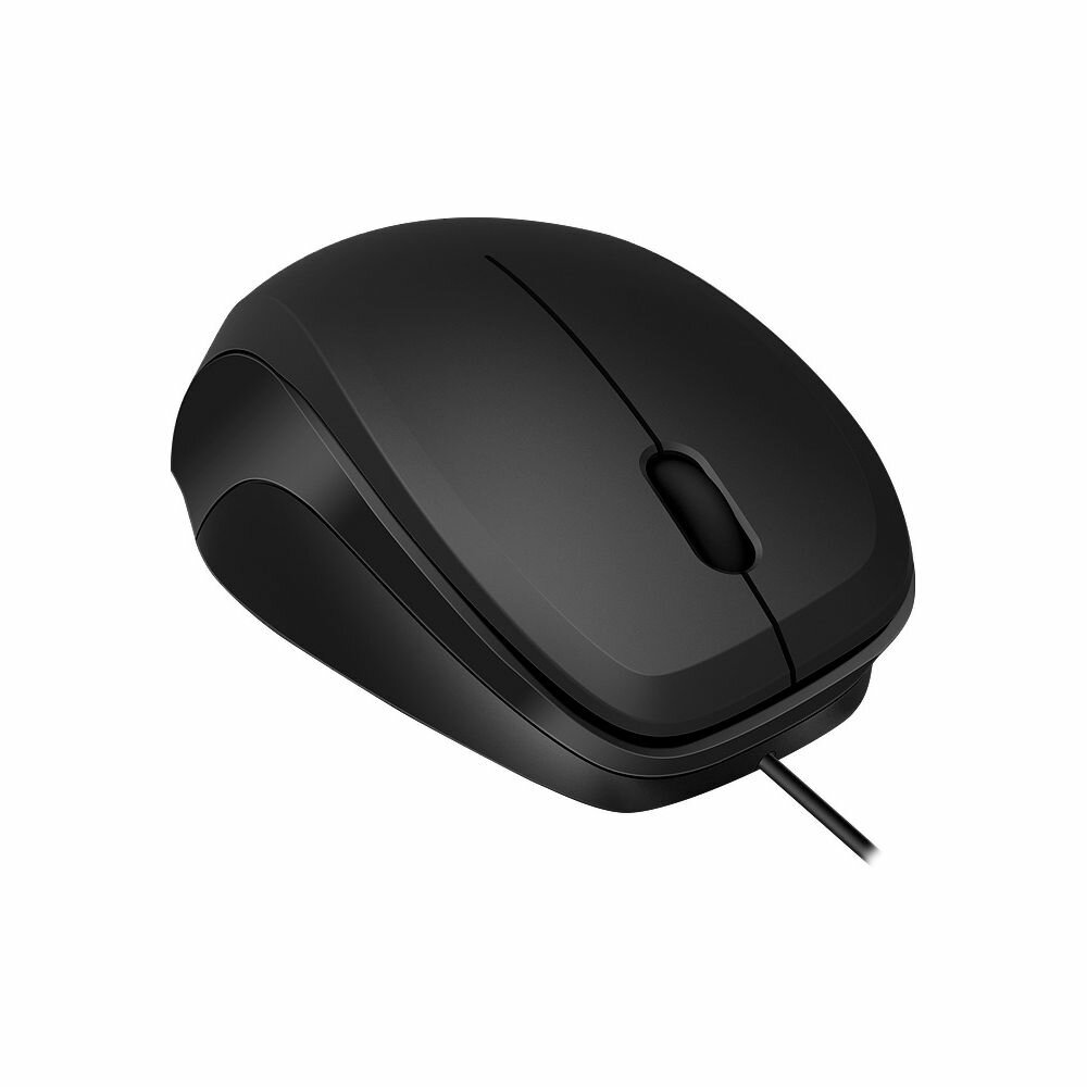 Мышь проводная Speedlink Ledgy Mouse USB, Silent, black (SL-610015-BKBK)