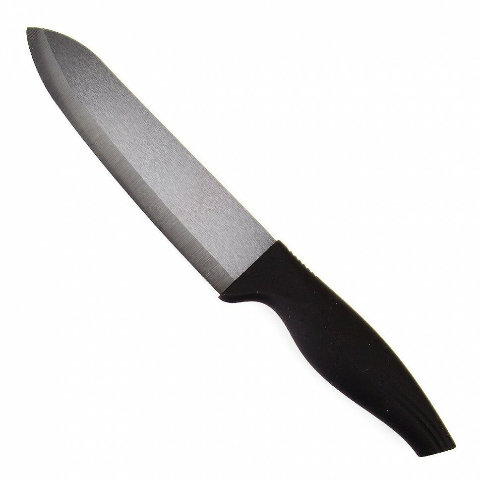 Нож кухонный керамический 15 см Nouvelle Daily черное лезвие 9903468