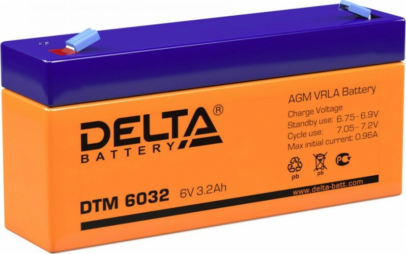 Аккумулятор DELTA DTM 6032