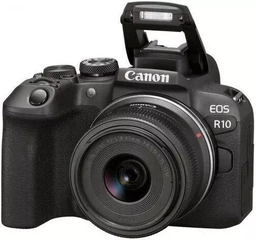 Беззеркальный фотоаппарат Canon EOS R10 Kit RF-S 18-45 IS STM*