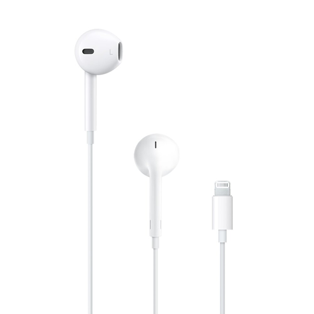 Наушники Apple EarPods с разъёмом Lightning OEM (MMTN2)