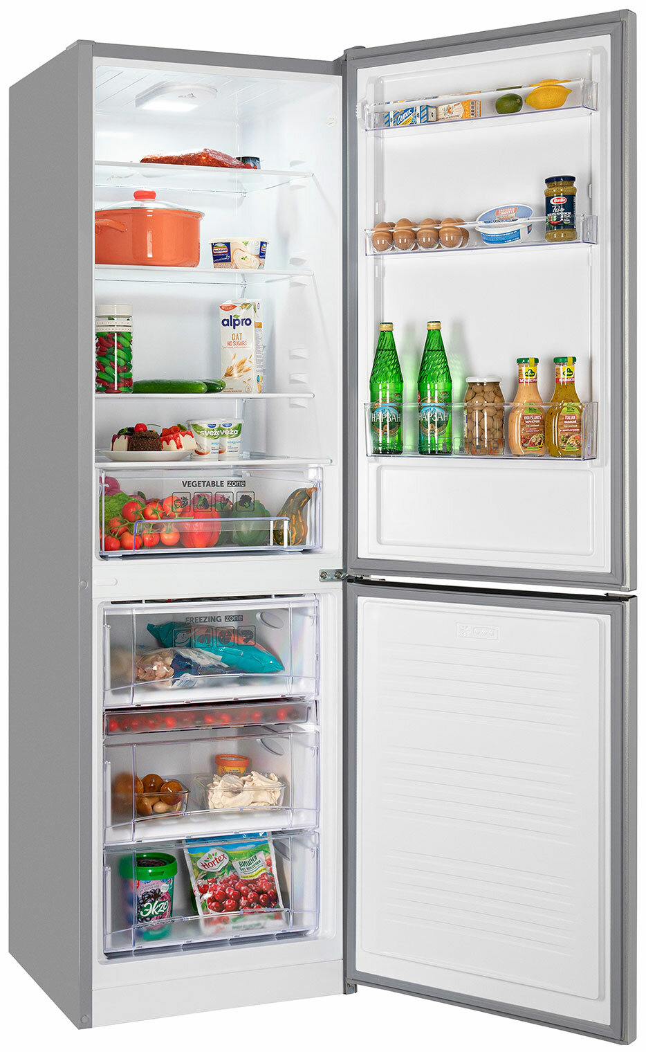 Двухкамерный холодильник NordFrost NRB 152 S - фотография № 2