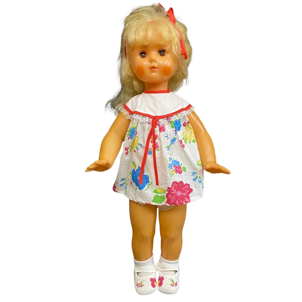 Кукла "Маринка" 1970-1980 гг. Московская фабрика игрушек им. 8 Марта СССР (3)
