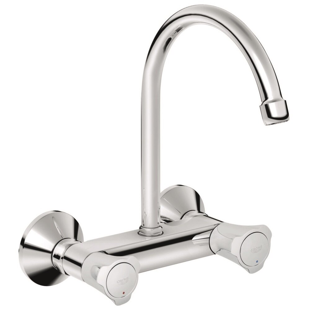 Смеситель для кухни GROHE Costa L 31191001 двухвентильный с высоким изливом