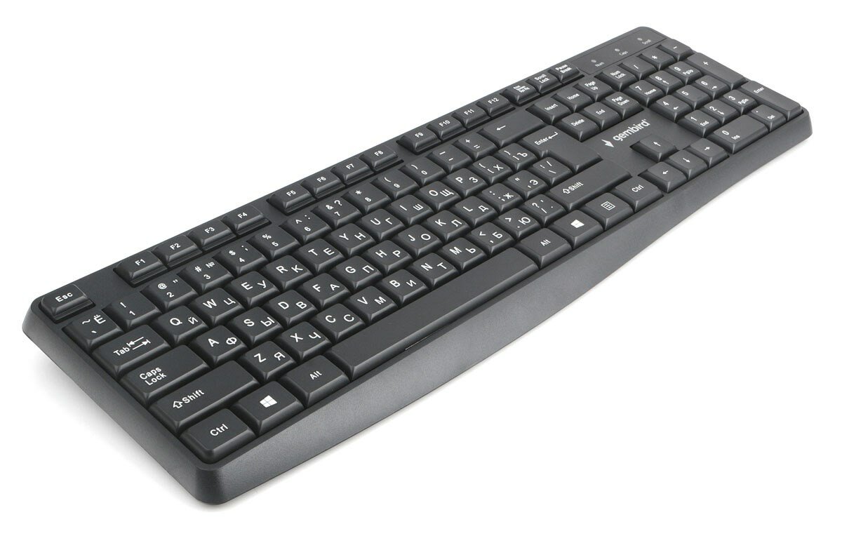 Клавиатура и мышь Wireless Gembird 2.4ГГц, 1000 DPI - фото №2