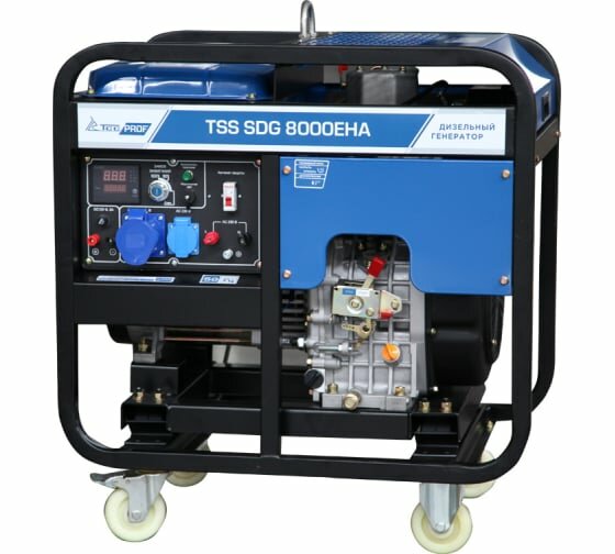 Дизель генератор TSS SDG 8000EHA, шт ТСС