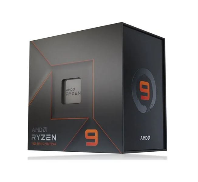 RYZEN 9 7900X BOX (Raphael, 5nm, C12/T24, Base 4,70GHz, Turbo 5,60GHz, RDNA 2 Graphics, L3 64Mb, TDP 170W, w/o cooler, SAM5)