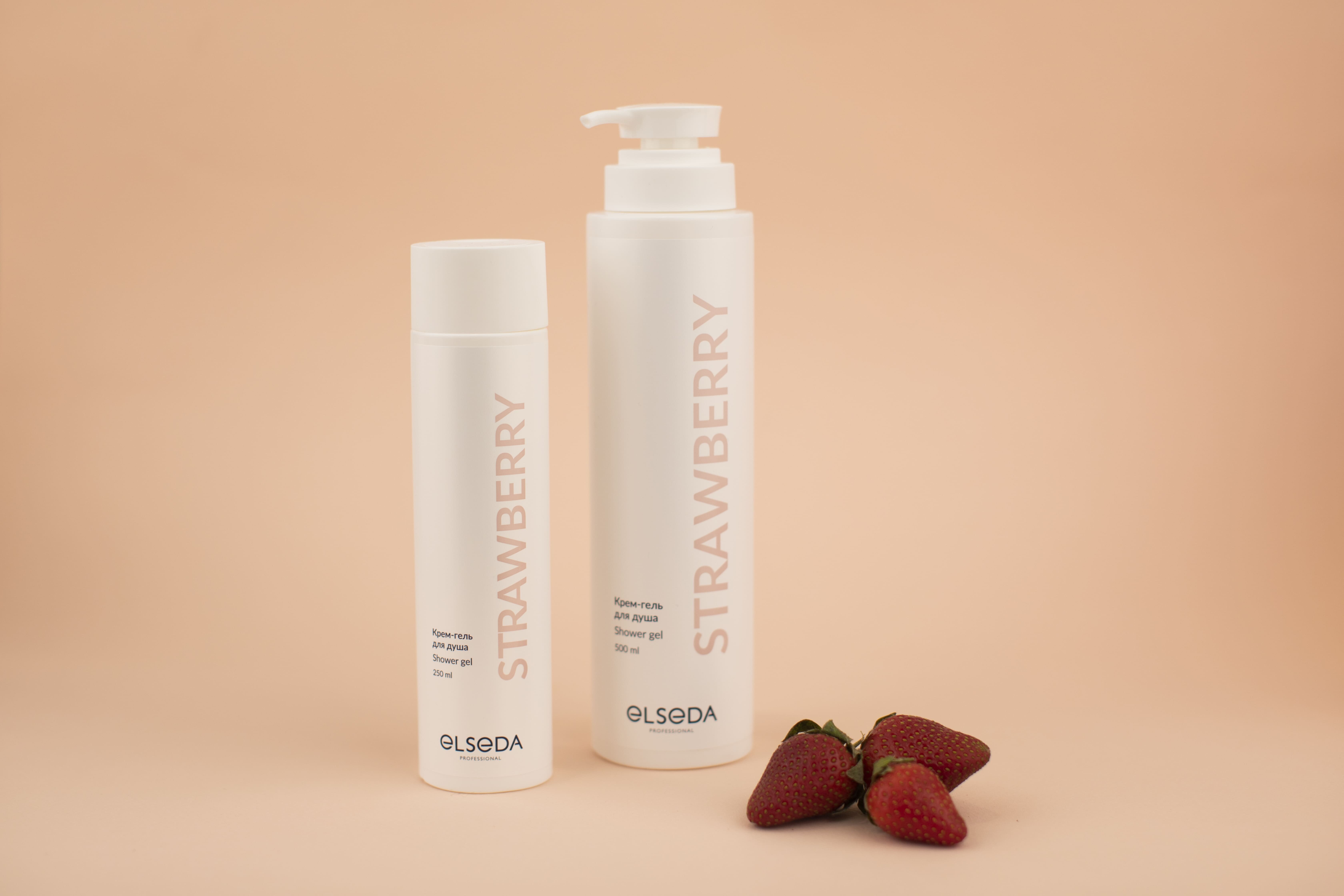 фото Крем - гель для душат Strawberry ELSEDA 250мл