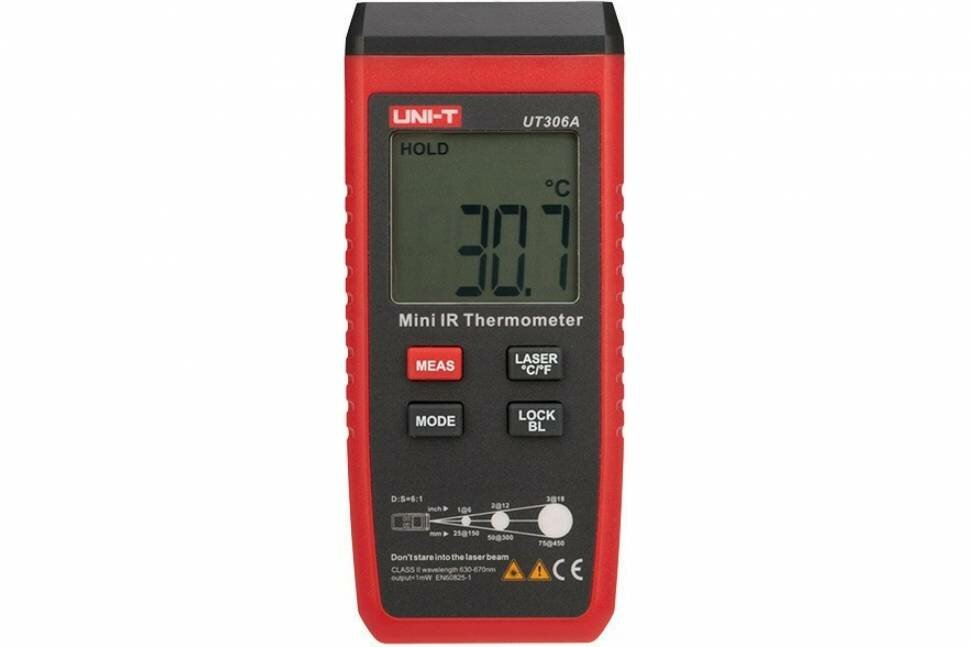 фото Портативный пирометр UNI-T UT306A 00-00006012