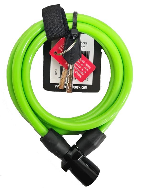 Onguard Замок Onguard Lightweight Key Coil Cable Lock (Зеленый)