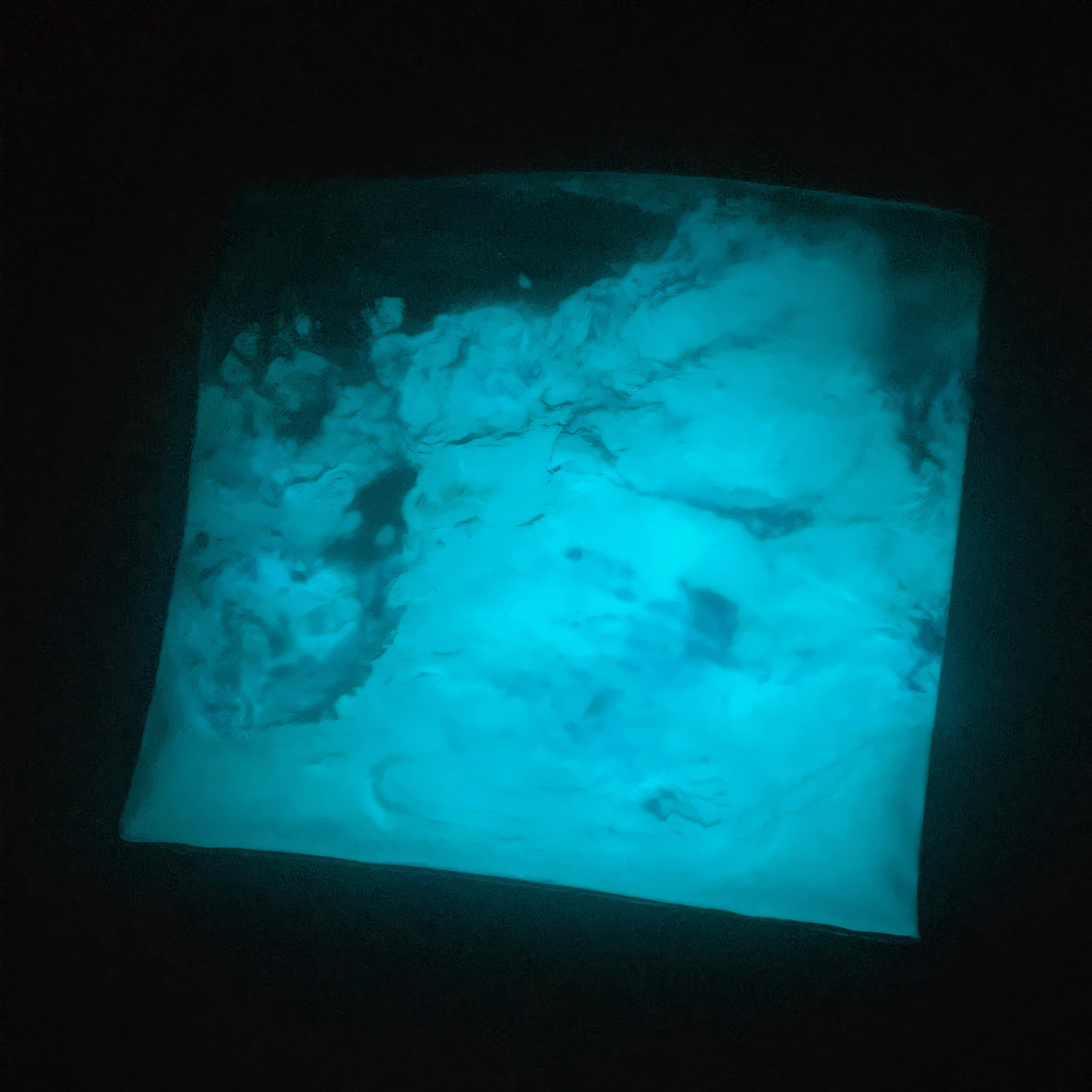 Люминофор порошок MTB-5D синий, свечение бирюзовое / люминесцентный / для лаков, эпоксидки, творчества - 50 гр - фотография № 5