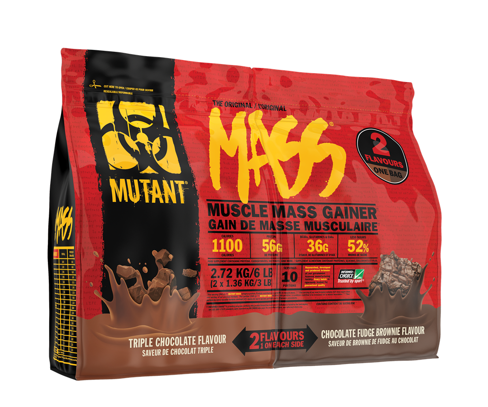 Mutant (Fit Foods) Mutant Mass (2720гр) Тройной шоколад & Ванильное мороженое