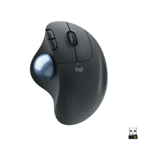 Трекбол Logitech ERGO M575 чёрный USB + Bluetooth (910-005872)