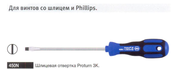 Шлицевая отвертка Proturn® 3K 80x175 25441 WIHA