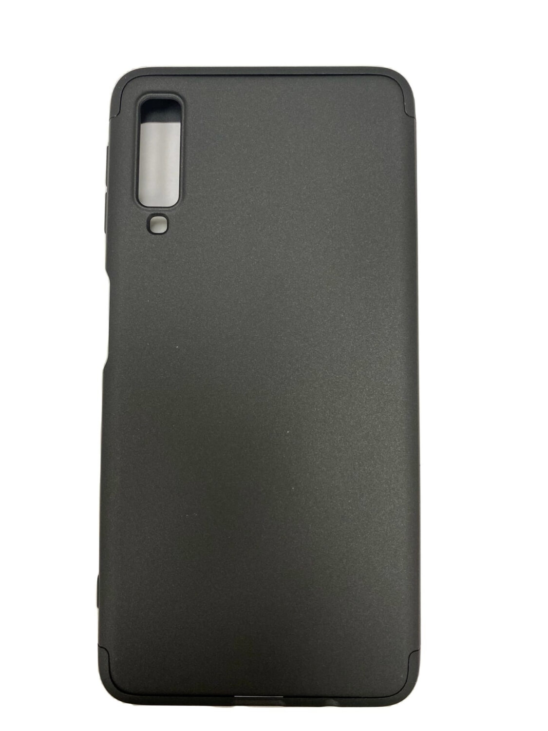 Чехол-накладка для Samsung Galaxy A7 (2018), A750F, из 3х частей, черный
