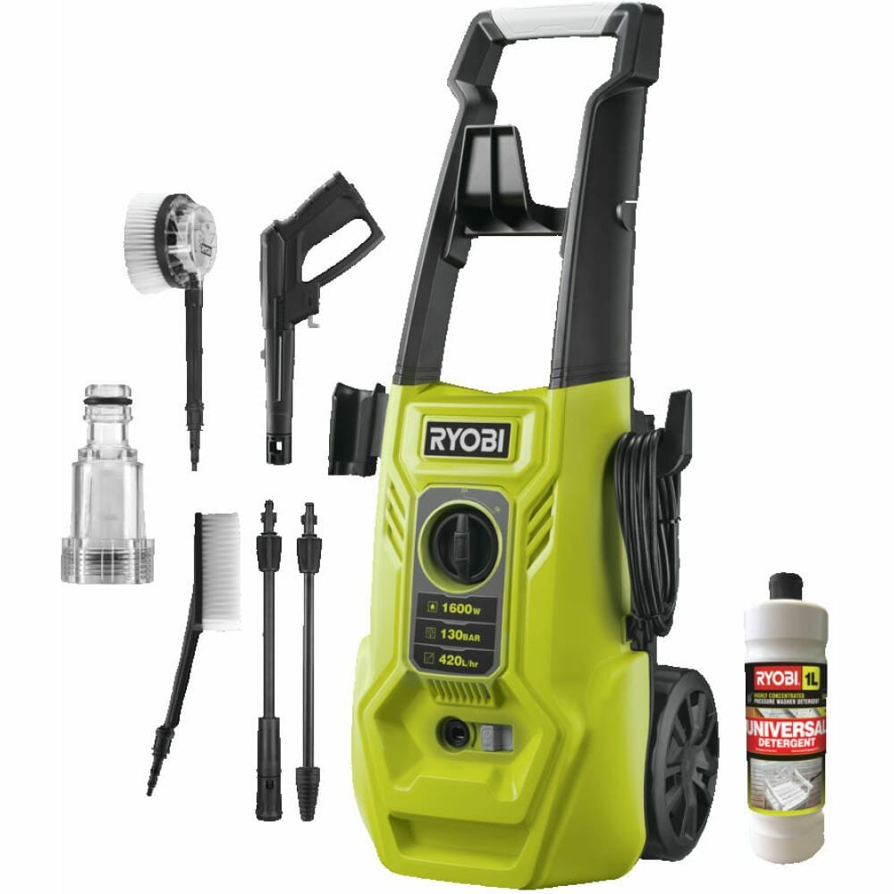 Мойка высокого давления Ryobi RY130PWA-P
