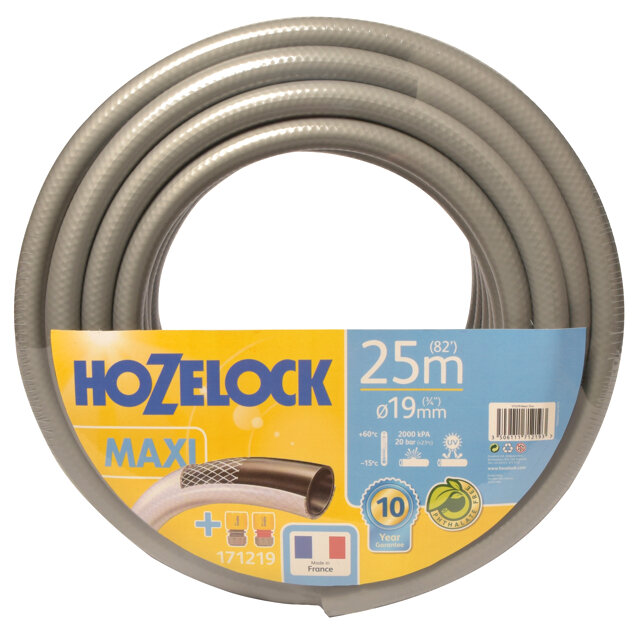 шланг HOZELOCK Tricoflex Maxi 3/4 25м 20бар 2 коннектора - фотография № 3