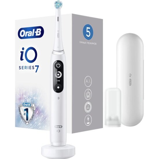 Зубная щётка электрическая ORAL-B iO 7, белая