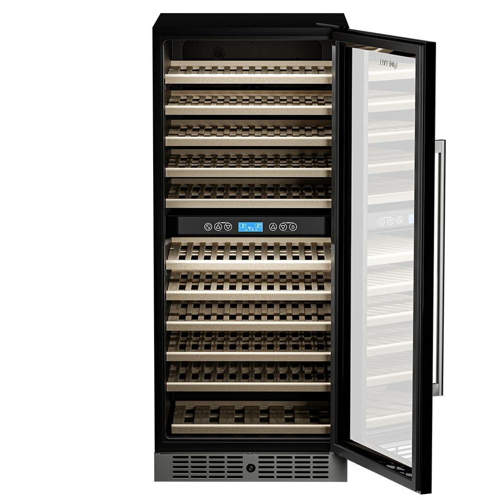 Винный холодильник (шкаф) компрессорный MEYVEL MV116-KST2 - фотография № 5