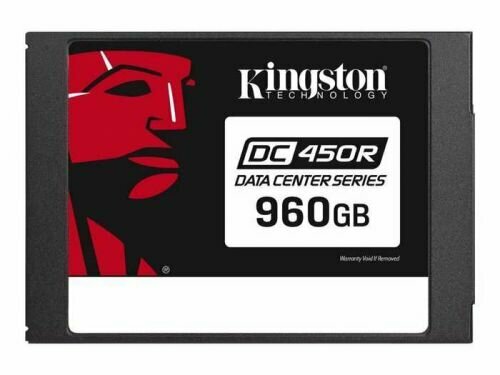 Накопитель SSD 2.5'' Kingston SEDC450R/960G DC450R 960GB SATA 6Gb/s 3D TLC 560/530MB/s IOPS 98K/26K MTBF 2M 0,3DWPD