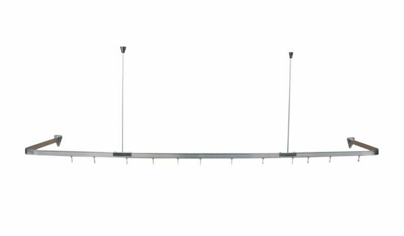 фото Штанга для душа Sensea 100х100х100 см цвет хром