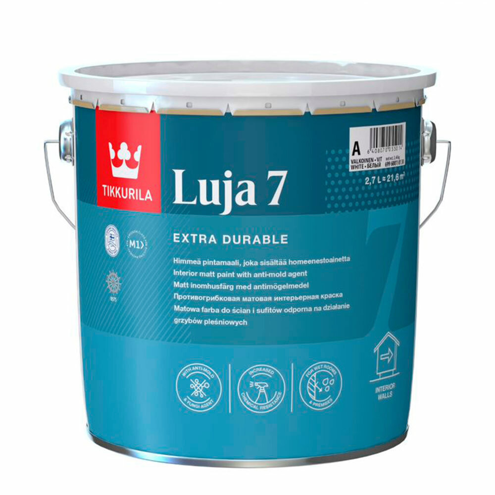   Tikkurila Luja 7 Himmea    2,7 