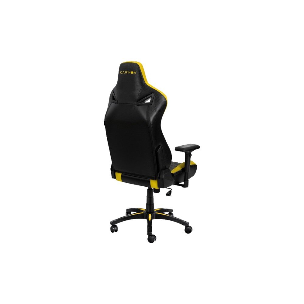 Компьютерное кресло Karnox Legend TR жёлтое - фотография № 6