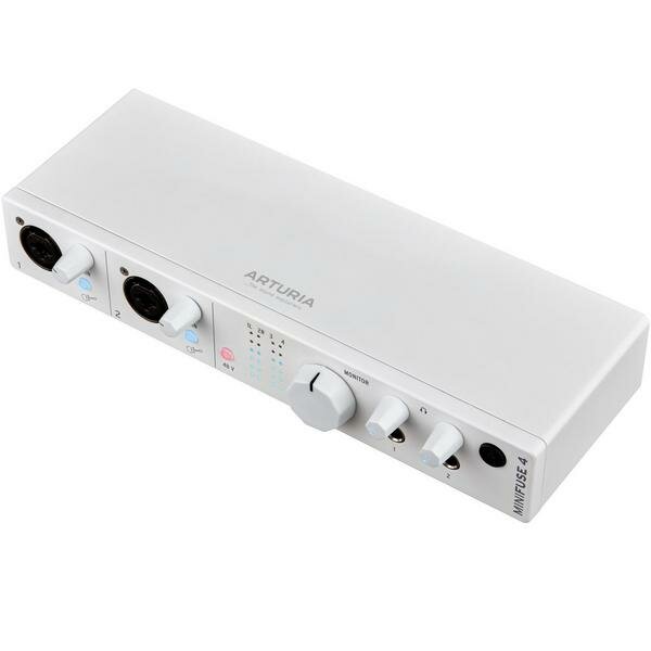 Аудиоинтерфейс Arturia MiniFuse 4 White