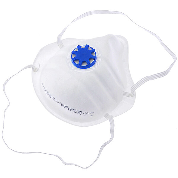 фото Респиратор Исток-1ФК FFP1 противоаэрозольный с клапаном выдоха Исток Россия (8 шт. в комплекте)