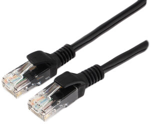 Сетевой кабель Gembird Cablexpert UTP cat.5e 15m Black PP12-15M/BK
