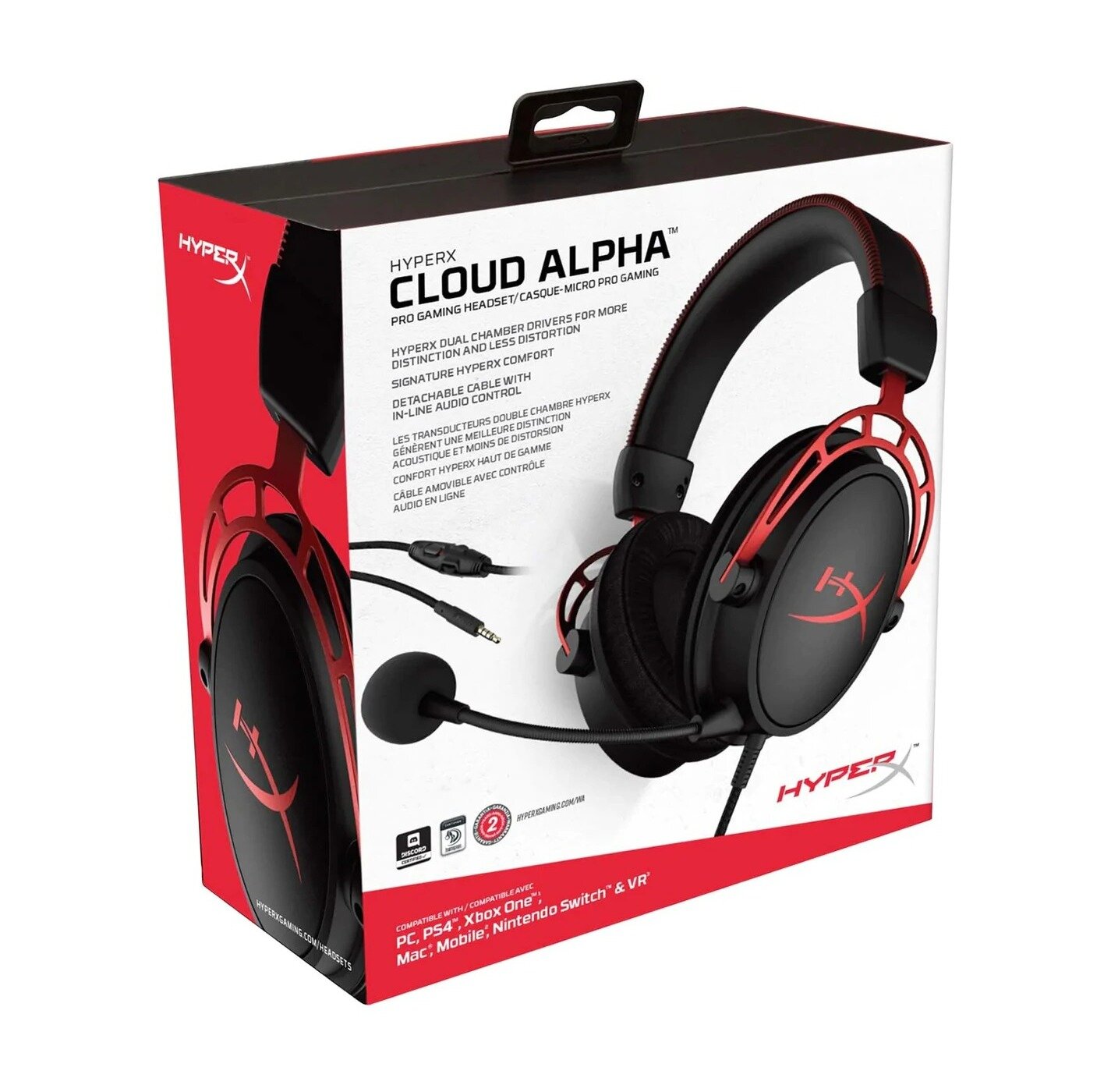 Наушники HyperX Cloud Alpha blackout