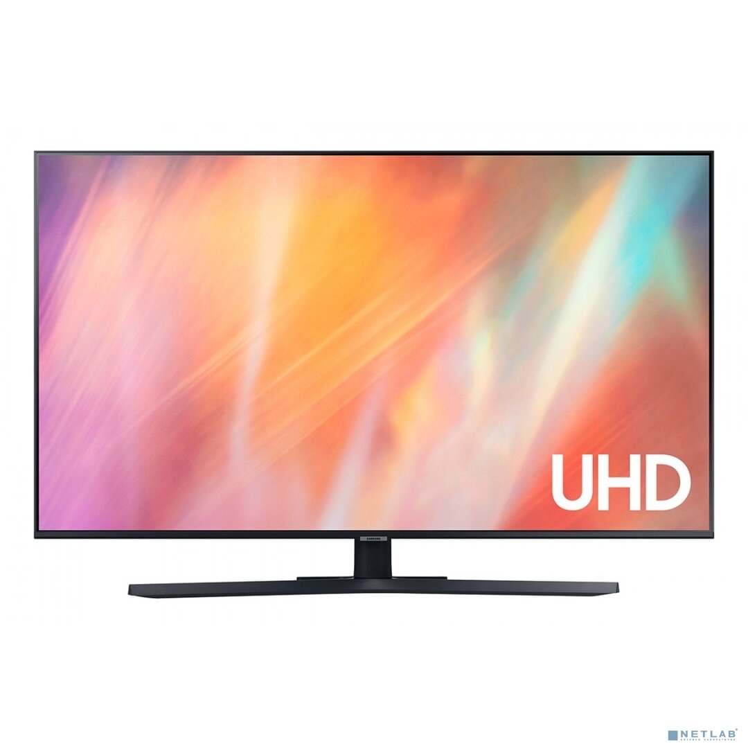 Samsung Телевизор Samsung 50" UE50AU7500UXRU титан Ultra HD/60Hz/DVB-T2/DVB-C/DVB-S2/USB/WiFi/Smart TV (RUS) чёрный