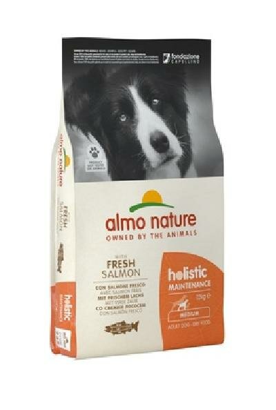 Almo Nature Для Взрослых собак с Лососем (Holistic - M-L - Maintenance Salmon) 735 2 кг 10149 (2 шт)