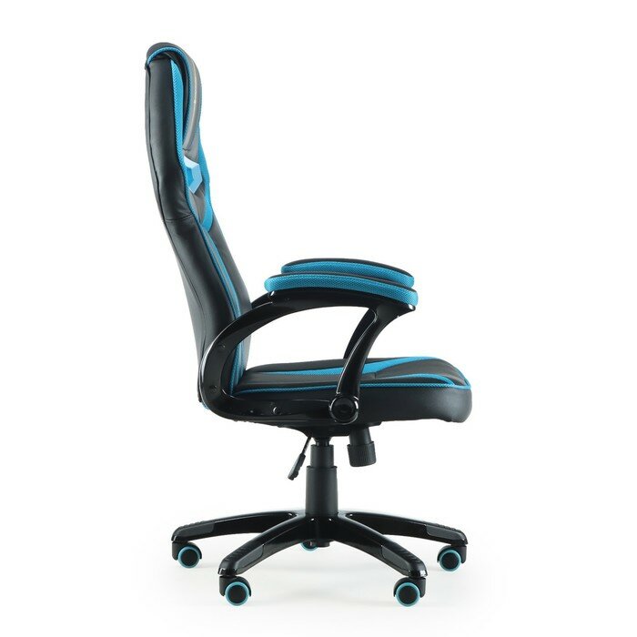 Кресло игровое SL™ Thunderball 7397С, черно-синее - фотография № 3