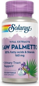 Solaray Guaranteed Potency Saw Palmetto Berry Extract (Экстракт ягод пальмы сереноа) 160 мг 30 капсул
