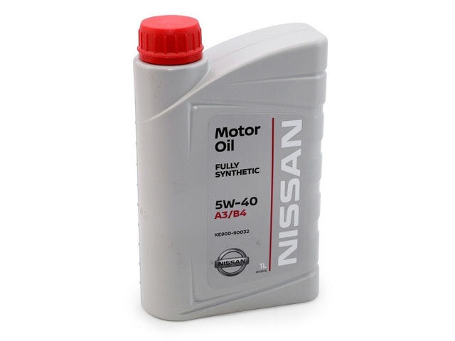 Масло NISSAN ENGINE OIL SAE 5W-40 1л (синтетика) KE90090032