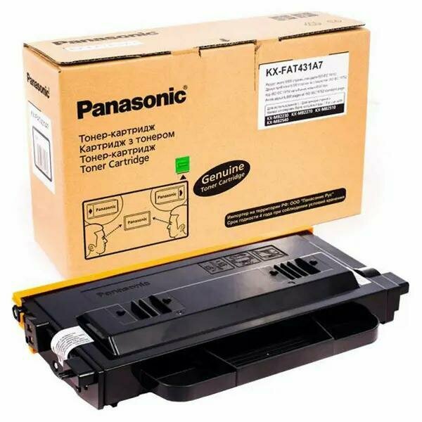 Картридж лазерный Panasonic KX-FAT431A7 черный