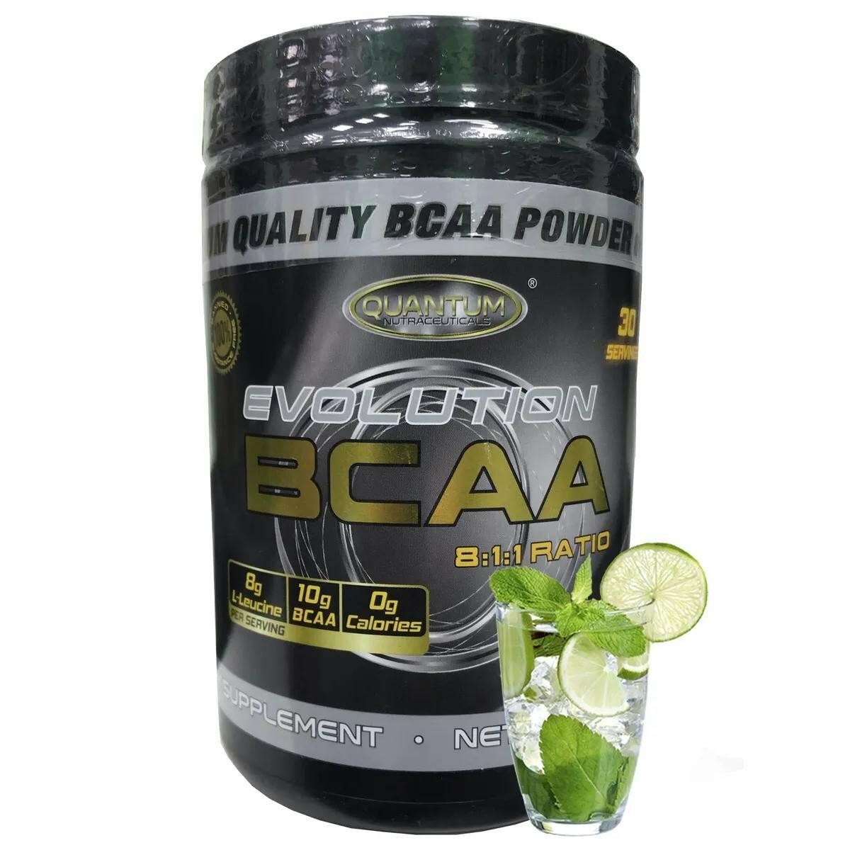 Quantum Nutraceuticals Evolution BCAA 8:1:1 420 гр (мохито)