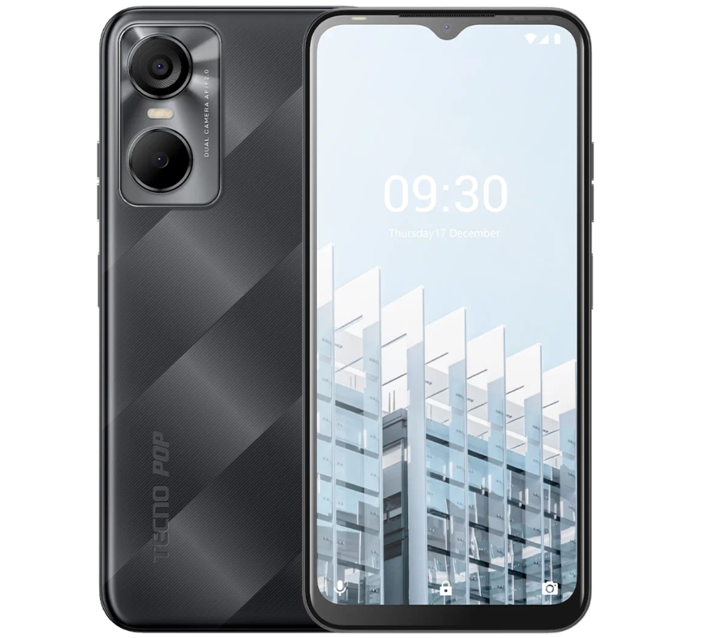 Мобильный телефон Tecno POP 6 Pro 2/32GB Polar Black/Черный