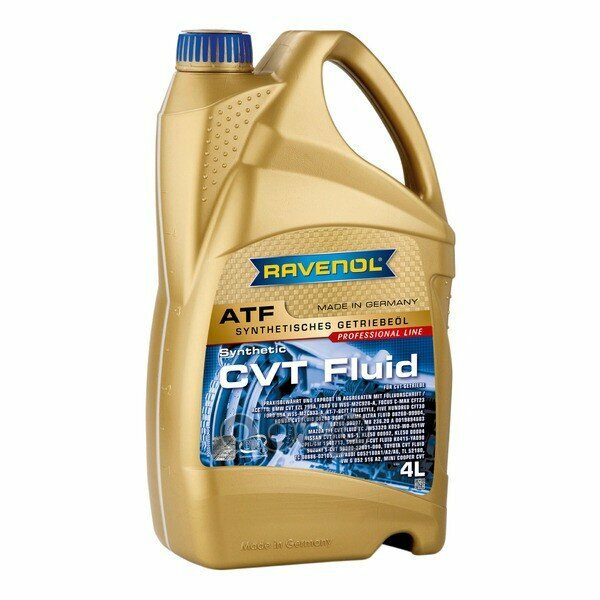 Трансмиссионное Масло Ravenol Cvt Fluid ( 4л) New Ravenol арт. 121111000401999