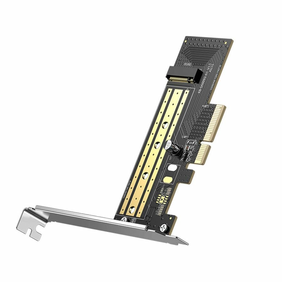 Адаптер-переходник UGREEN CM302 (70503) M.2 NVMe to PCI-E 3.0 × 4 Expansion Card черный