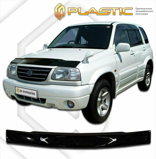 Дефлектор капота для Suzuki Grand Vitara 1998-2005 Classic черный