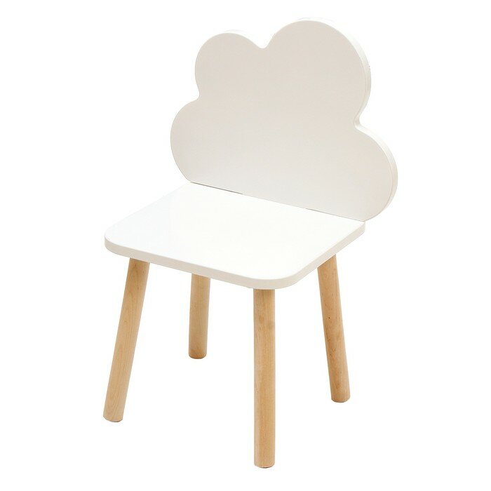 Комплект из детского стола и стула «Скандик Абвиль», Облако - фотография № 4
