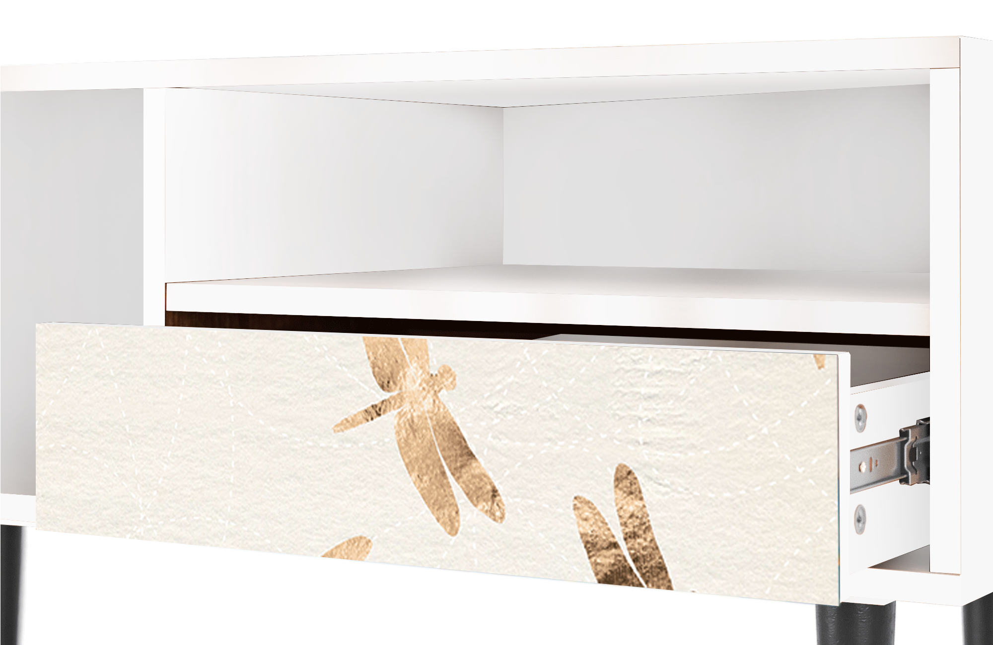 ТВ-Тумба - STORYZ - T3 Nude Dragonflies, 115 x 59 x 48 см, Белый - фотография № 5