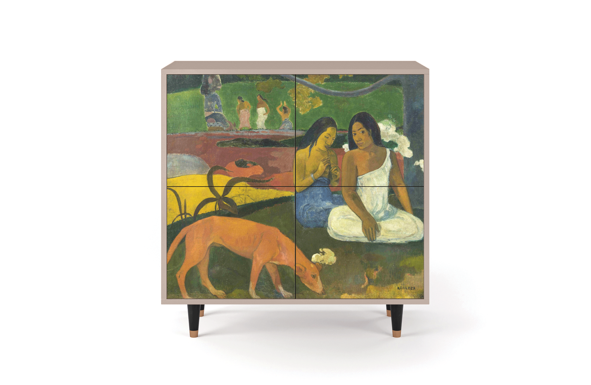 Комод - STORYZ - BS3 Arearea by Paul Gauguin, 94 x 96 x 48 см, Бежевый - фотография № 2
