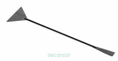 DECO NATURE TOOL SPADE BLACK 28 Черный шпатель для работы в аквариуме, нерж/сталь, УТ000031341 (1 шт)