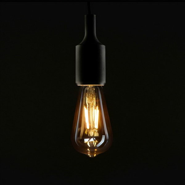 Лампа светодиодная LED FILAMENT VINTAGE, ST64, E27, 5 Вт, 2700 K, теплый свет