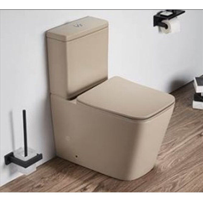 Унитаз напольный Ceramalux 2170AXMC цвет капучино